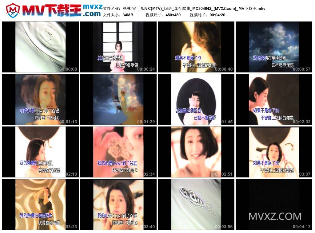 杨林-零下几度C(MTV)_国语_流行歌曲_MC304842